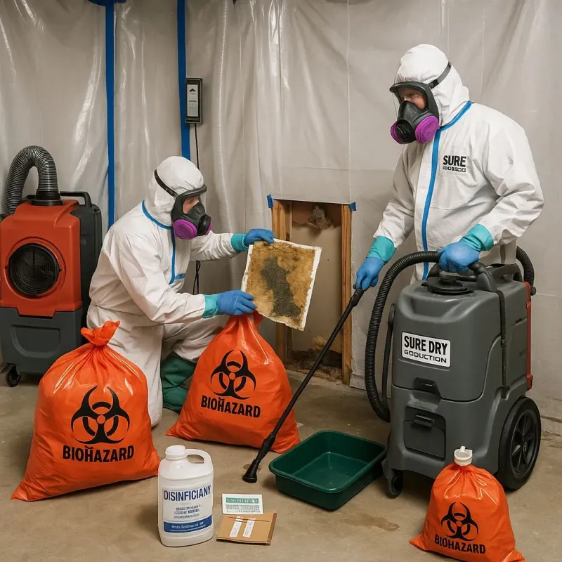Contaminated Water Handling Protocols process in Maumee, OH
